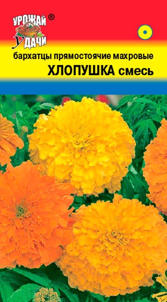 Бархатцы прямостоячие Хлопушка 0,4 гр